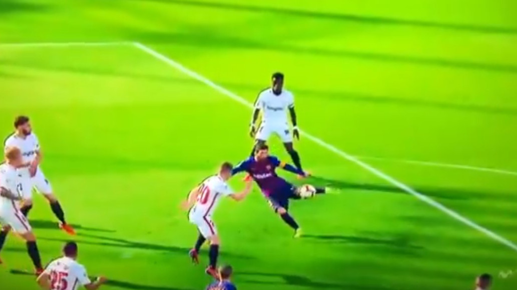 Sevilla povela protiv Barcelone, ali je Messi golčinom izjednačio rezultat