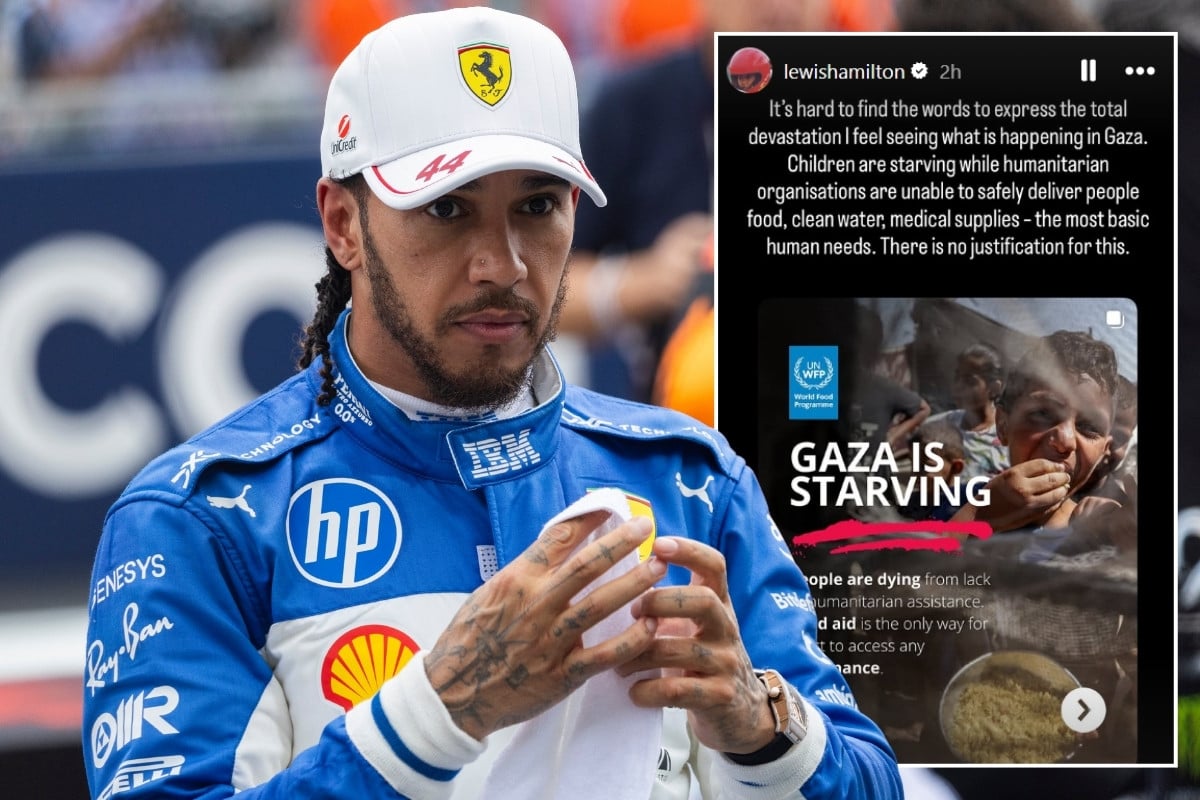 Hamilton potresen prizorima iz Gaze prozvao međunarodnu zajednicu: "Ne možemo više šutjeti" Hamilton potresen prizorima iz Gaze prozvao međunarodnu zajednicu: "Ne možemo više šutjeti"
