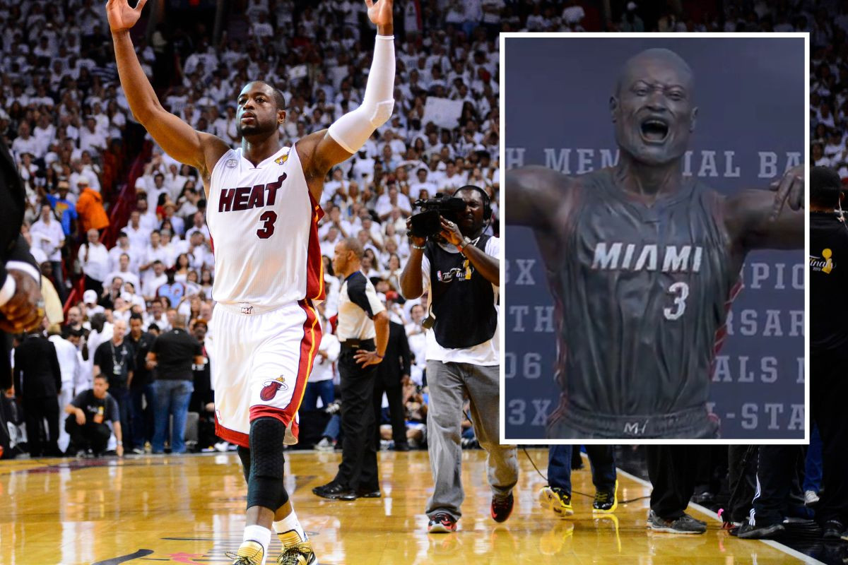 Wade dobio zasluženu bistu u Miamiju, ali pitanje je ko je zapravo čovjek sa statue Wade dobio zasluženu bistu u Miamiju, ali pitanje je ko je zapravo čovjek sa statue