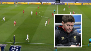 Gerrard je poslao sms poruku sadašnoj zvijezdi Reala, doživio je blammažu koja ga još proganja