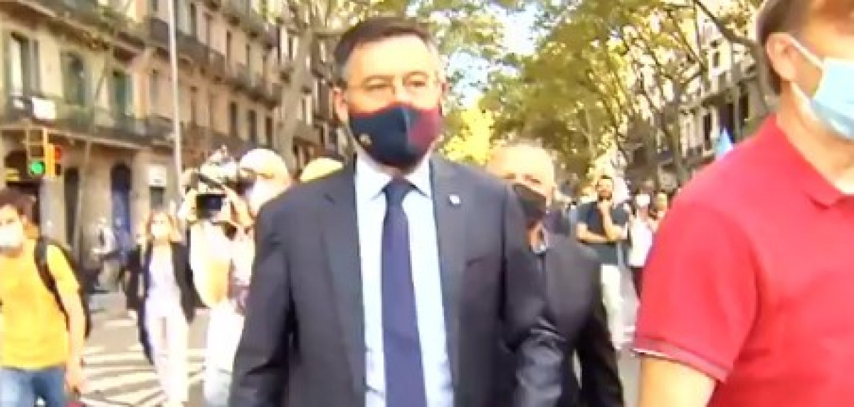Predsjedniku Barcelone bi bilo bolje da se nije pojavio na ulici
