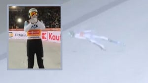 Ne vidi se ni prst pred okom: Domen Prevc u magli izveo nevjerovatan let