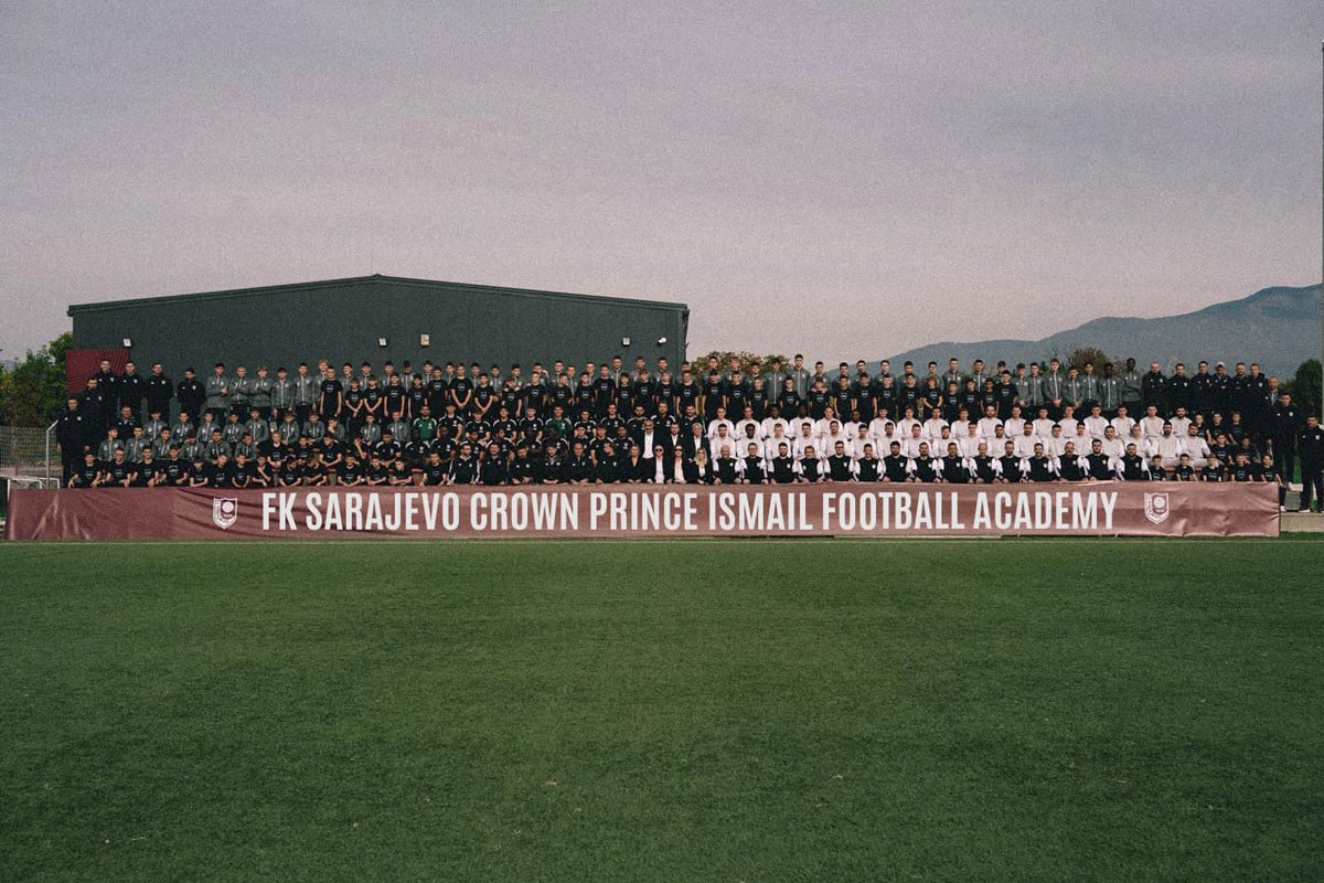 Akademija FK Sarajevo od danas nosi i ime Crown Prince Ismail Football Academy