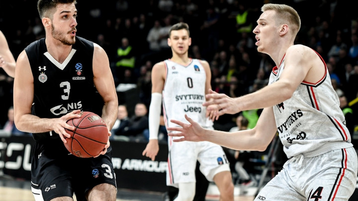 Pobjedom protiv Rytasa Partizan osigurao Top 16 Eurocupa