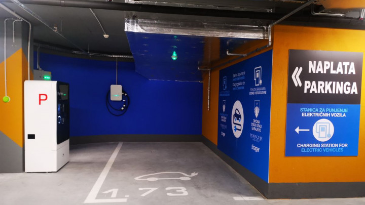 U Sarajevu otvorena prva javna električna punionica za automobile
