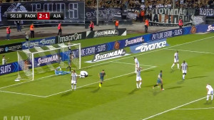 Nekada je u utakmicama potrebno imati i sreće, PAOK je večeras očigledno nema