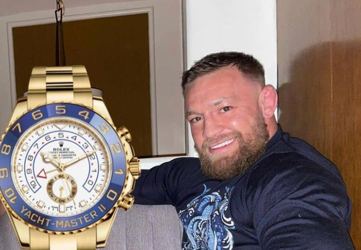 McGregor objavio fotografiju skupog Rolexa, ali svi se pitaju šta je to na stolu?