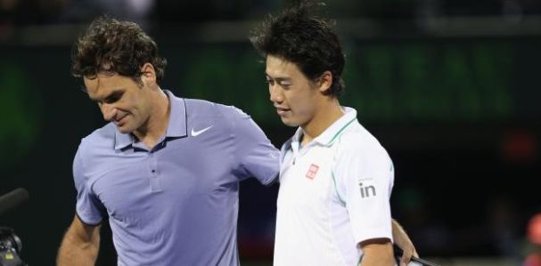 Nishikori opet bolji od Federera,  Novak u polufinalu