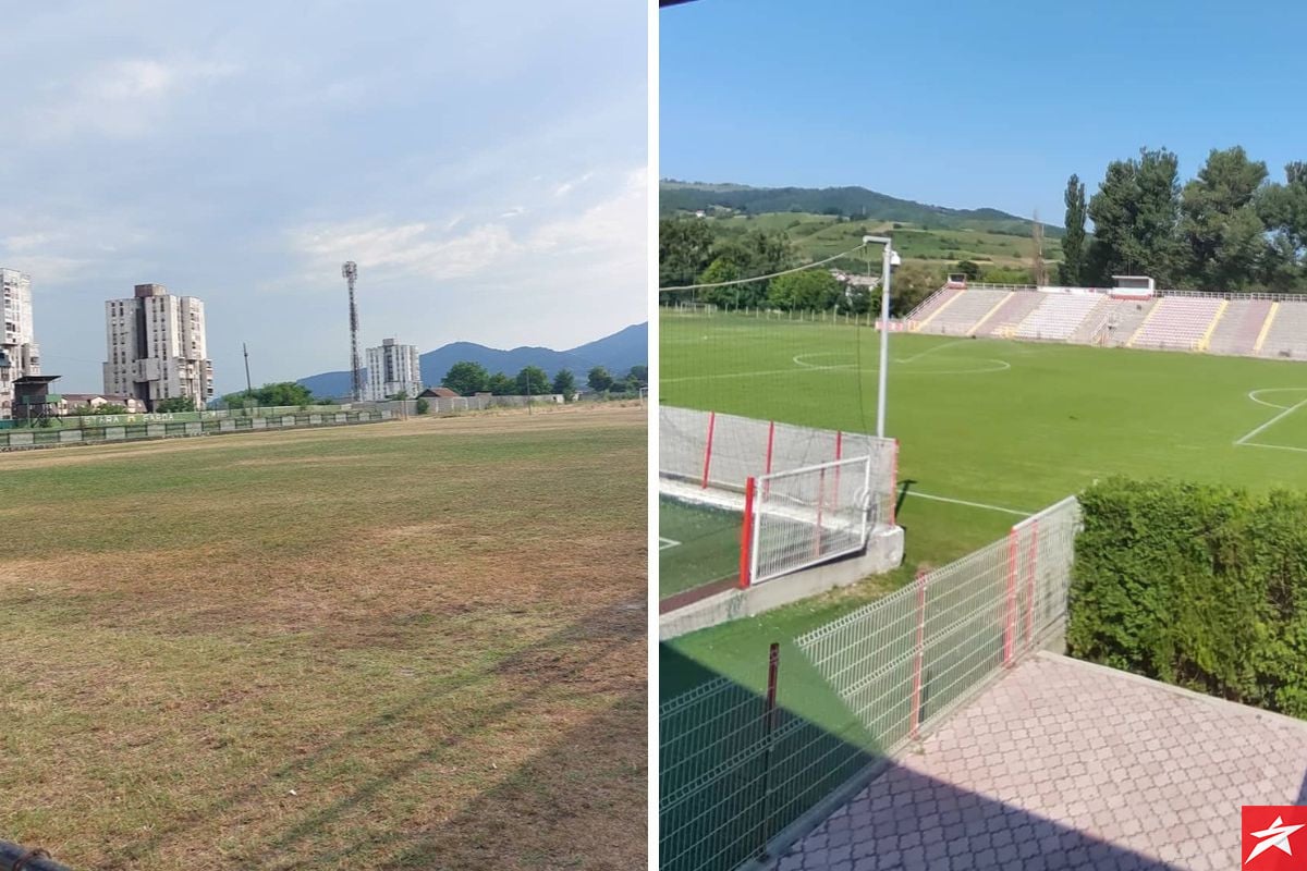 Prva liga će se u Kaknju igrati na dva stadiona, a razlika u travnjacima je nebo i zemlja