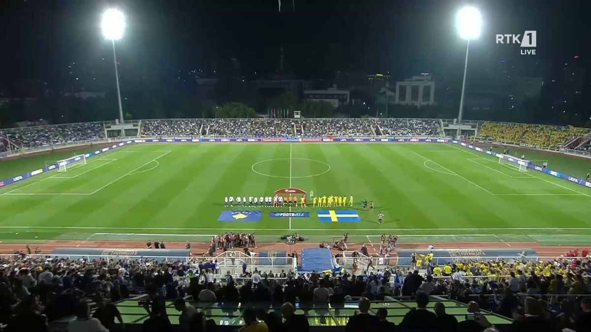 U Prištini se to ranije nije dešavalo, scene s meča Kosovo - Švedska iznenadile domaće navijače