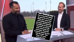 Salihamidžićev osmijeh je razlog zašto ga ismijavaju, sin mu objavio šokantne poruke