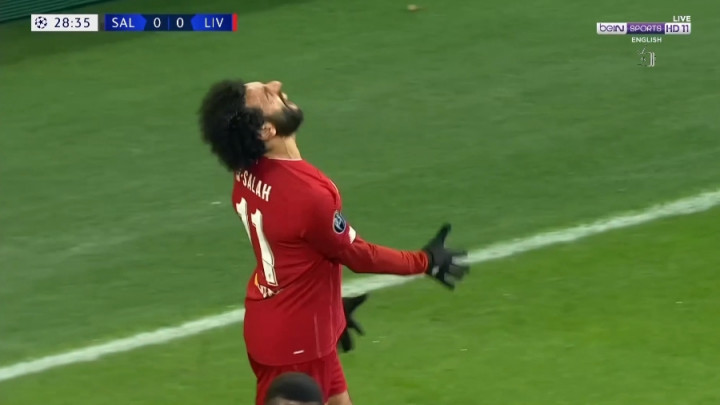 Salah je bio bijesan na sebe nakon nevjerovatnog promašaja
