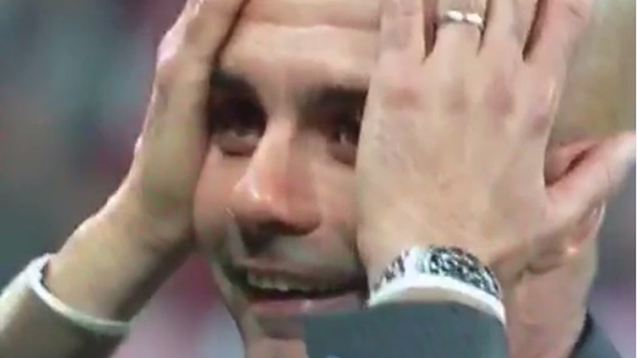Pogledajte reakciju Guardiole nakon petog gola Lewandowskog