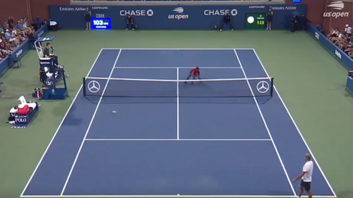 Samo Monfils može ovako nešto napraviti na meč loptu
