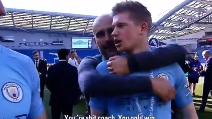 De Bruyne na trenutak šokirao Guardiolu: "Ti si us*ani trener..."