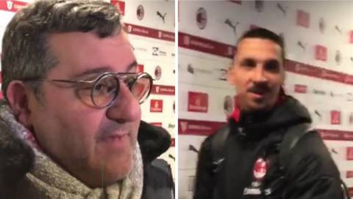 Ibrahimović ne prašta ni Raioli: Pogledajte njihov susret u mixed zoni San Sira