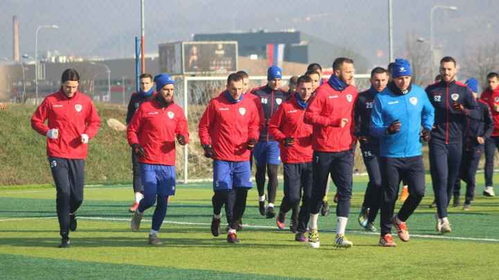 Nakon prozivke FK Borac održao prvi trening u 2020. godini