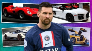 Čudesna kolekcija automobila Lea Messija: Za auto od 28 miliona funti na aukciji pobijedio Ronalda!
