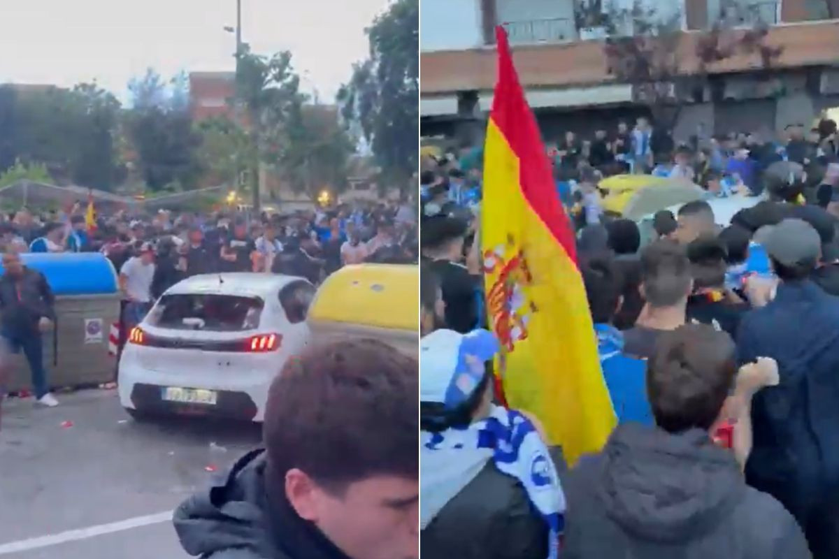 Haotične scene tokom meča Espanyola i Barcelone! Haotične scene tokom meča Espanyola i Barcelone!