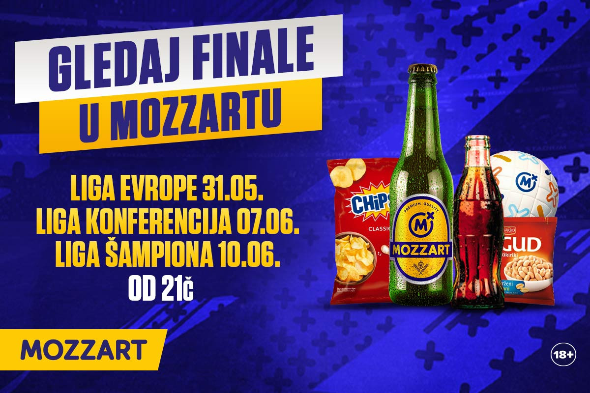 Najbolja finala nogometnih takmičenja su u Mozzartu!