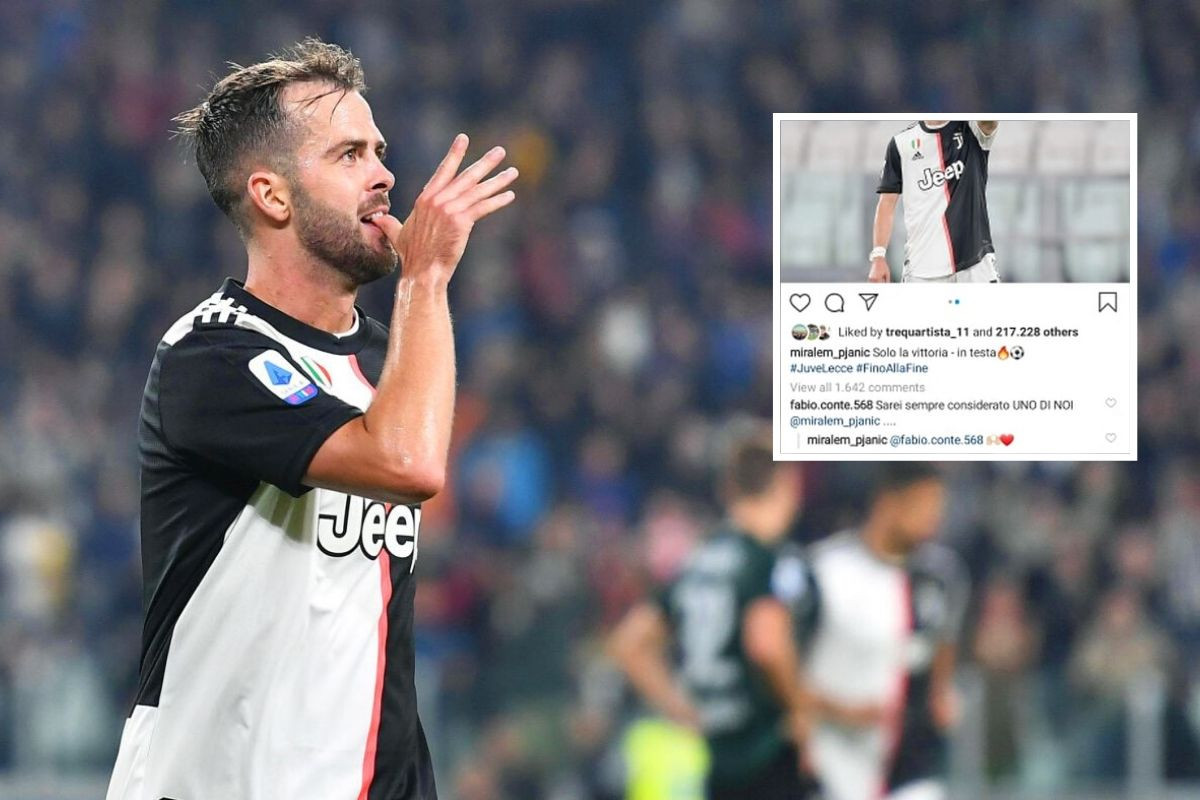 Navijači Juventusa se na Instagramu opraštaju od Pjanića, on komentarom potvrdio da se nešto sprema