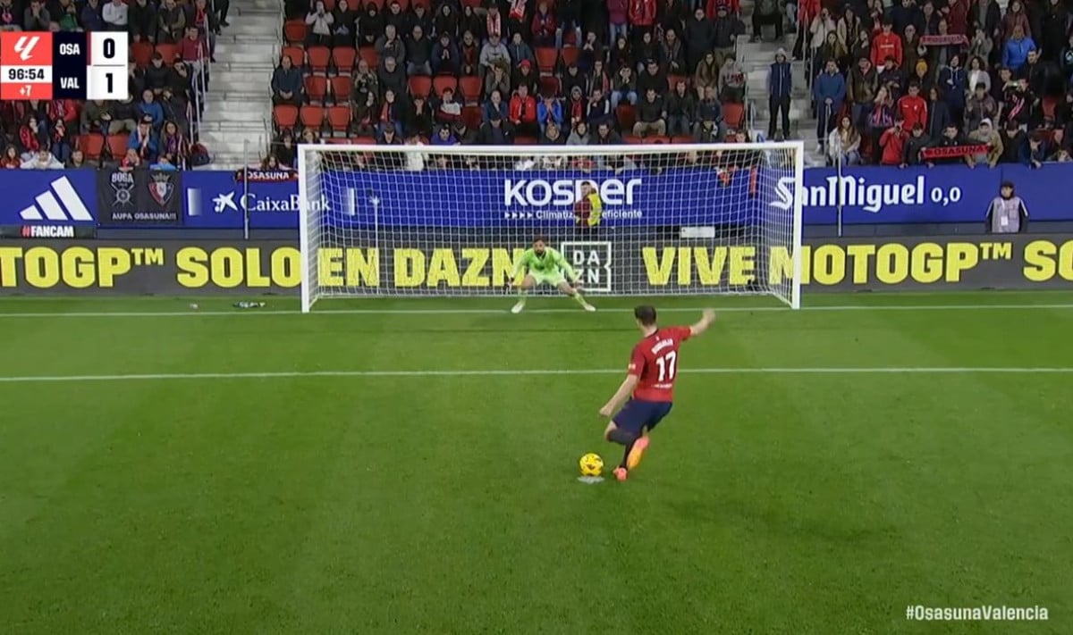Na semaforu 97. minuta, Osasuna gubi sa 1:0, a Ante Budimir izvodi najgori penal u historiji!