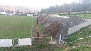 Tek su ušli u Prvu ligu FBiH, a već prave novu tribinu na stadionu