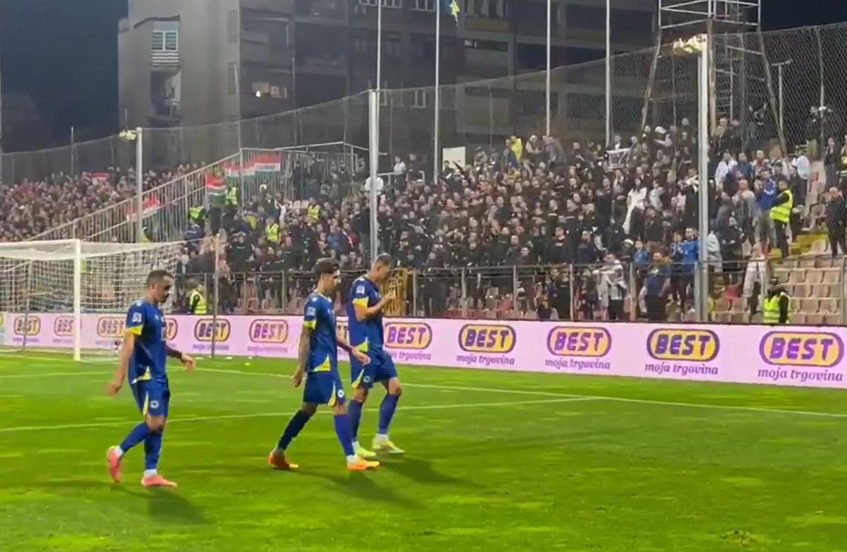 Reprezentativci se nisu obazirali na poziv BH Fanaticosa, samo su otišli u svlačionicu Reprezentativci se nisu obazirali na poziv BH Fanaticosa, samo su otišli u svlačionicu