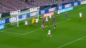 Prečka spriječila Jordija Albu da postigne gol karijere