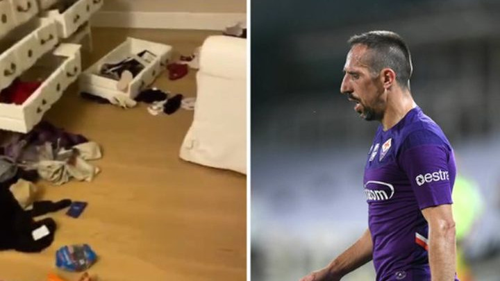 Na meti razbojnika: Ribery pokazao šta ga je dočekalo kada je ušao u kuću