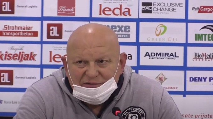 Slavko Petrović čestitao Željezničaru: Oni se ne bore za Evropu nego za titulu