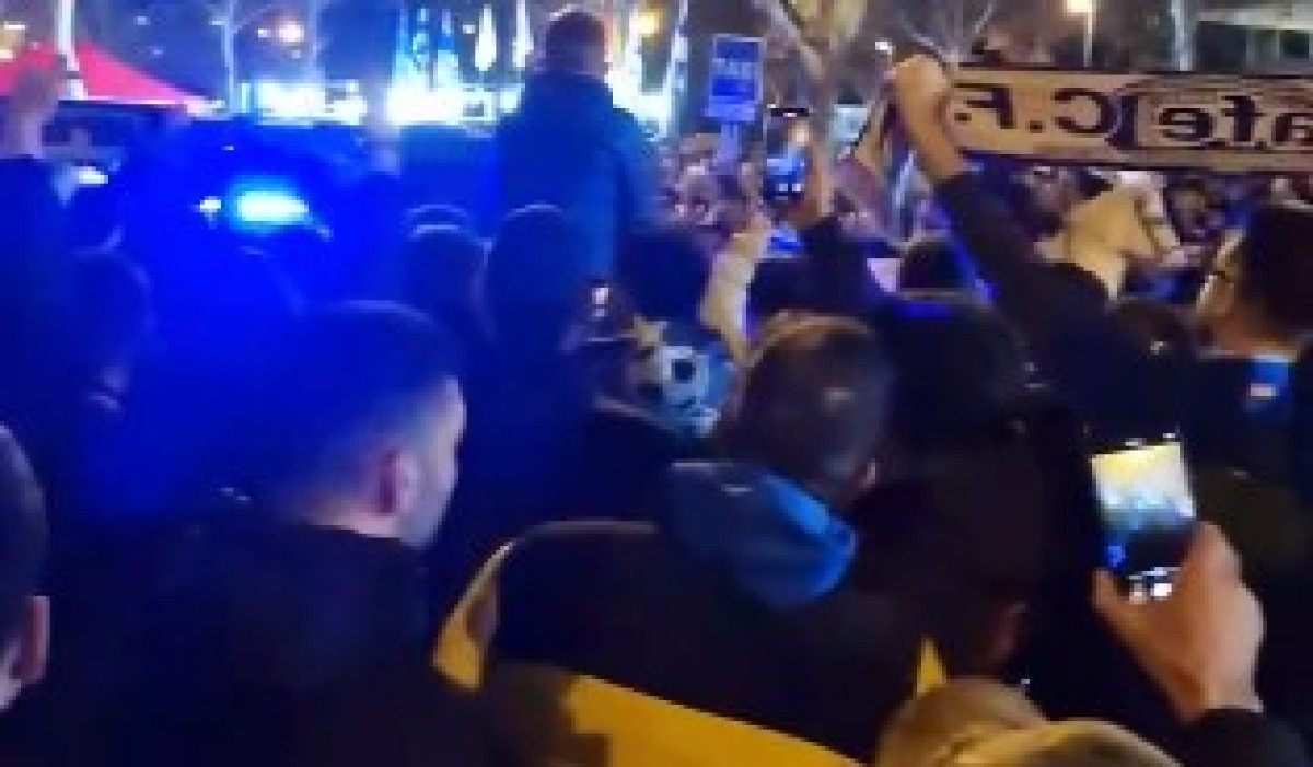 Haos u Madridu - Autobus Real Madrida se pojavio, a onda su navijači Getafea zgrozili svijet