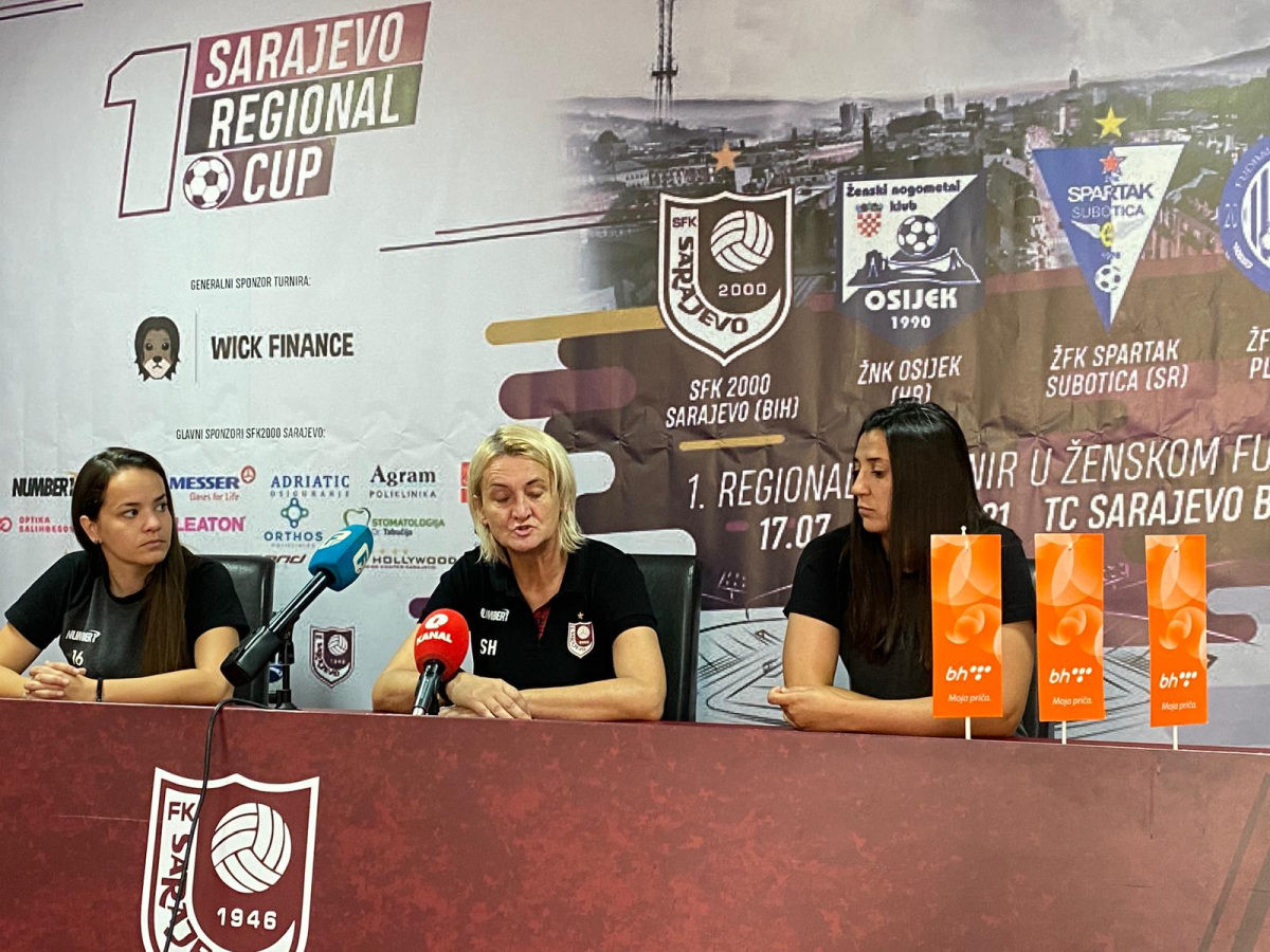 "Naša želja je da počne regionalna liga za žene i ovo je poruka UEFA-i"