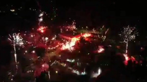 Mostar nije jedini grad iznad kojeg je gorilo nebo zbog Veležovog zlatnog jubileja 