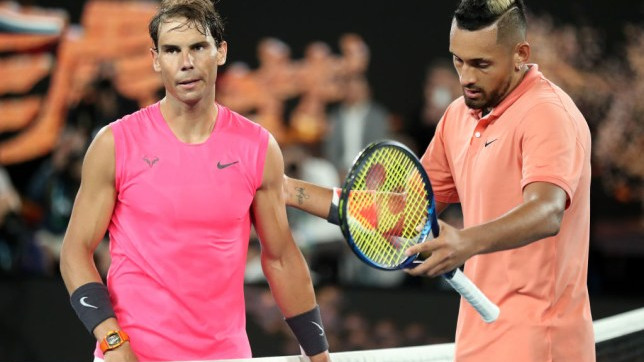 Rafa "otpilio" Kyrgiosa: Bolje će se zabaviti s nekim mlađim i bližim po stilu