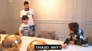 Ni Messijevom sinu nije bilo jasno zašto je njegov otac po sedmi put osvojio Zlatnu loptu