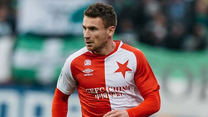 Muris Mešanović strijelac za Slaviju Prag