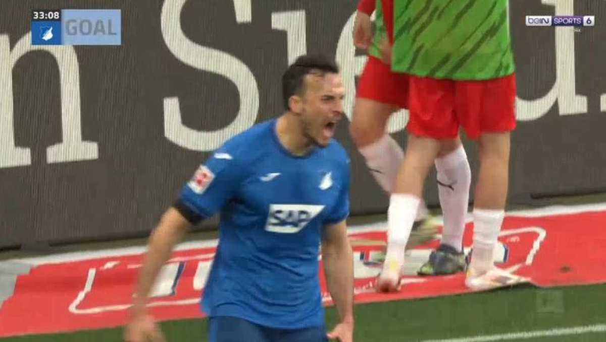 Maestralan gol Harisa Tabakovića za Hoffenheim, konačno je prekinuo golgeterski post Maestralan gol Harisa Tabakovića za Hoffenheim, konačno je prekinuo golgeterski post