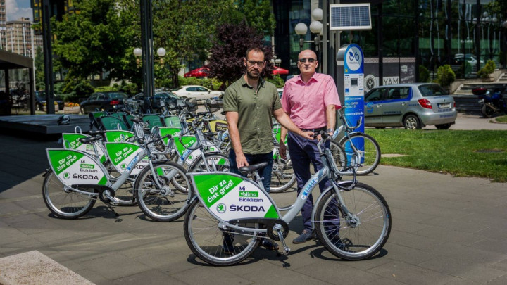 Škoda omogućila nabavku deset novih Nextbike bicikala