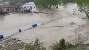 Zbog poplava stadion Novog Šehera se pretvorio u vaterpolo teren