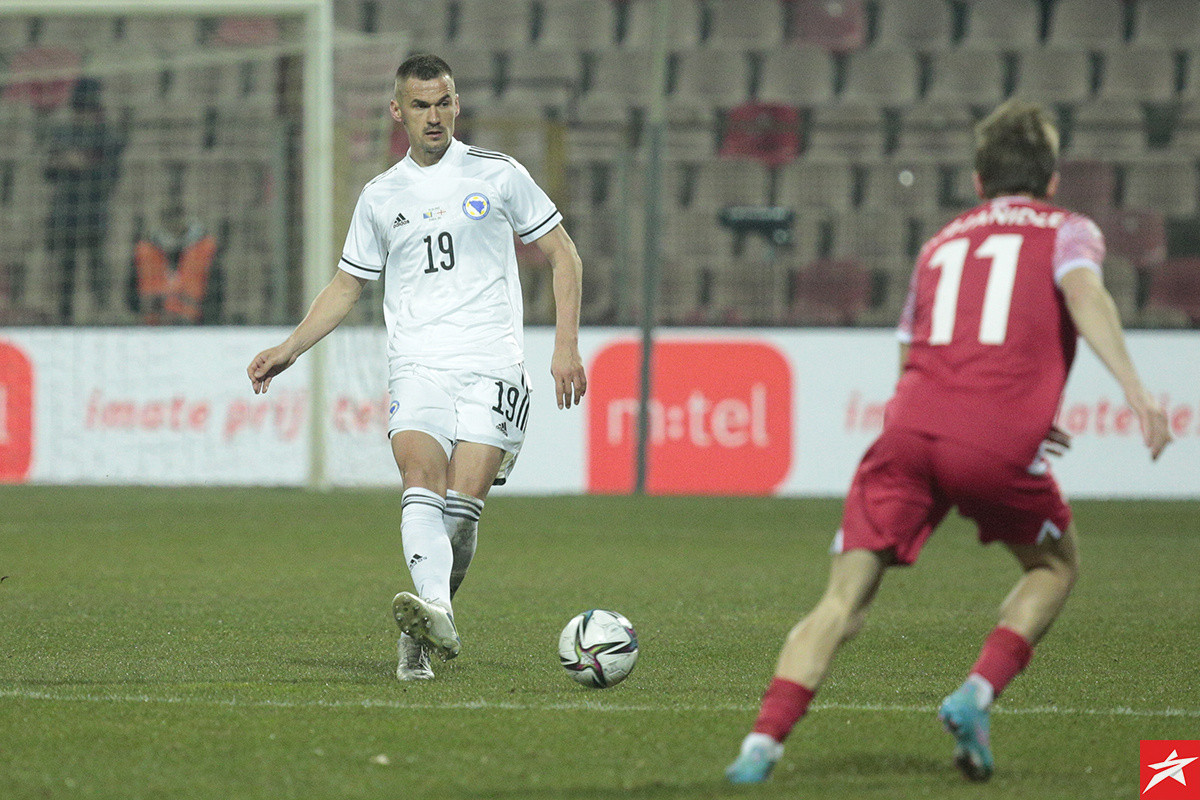 Adnan Kovačević propušta utakmice protiv Portugala i Luksemburga