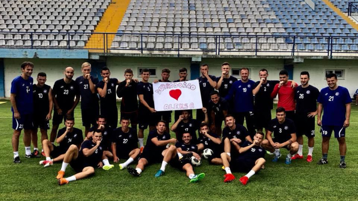 Nogometaši i stručni štab GOŠK-a uputili čestitke Koziću