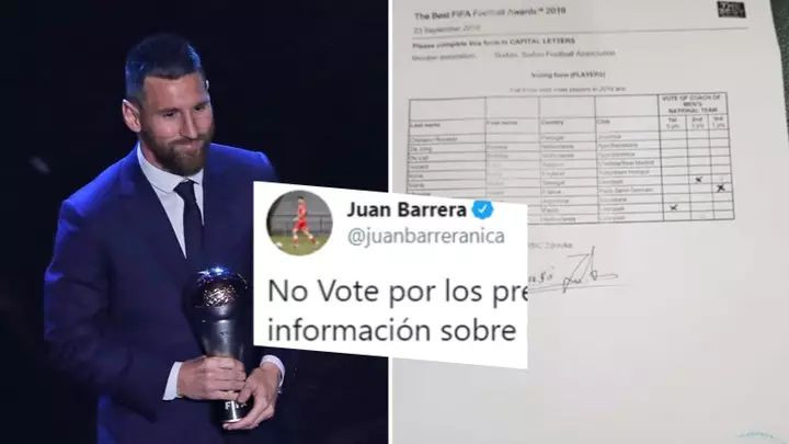 FIFA se oglasila nakon optužbi da su lažirani glasovi za Lionela Messija