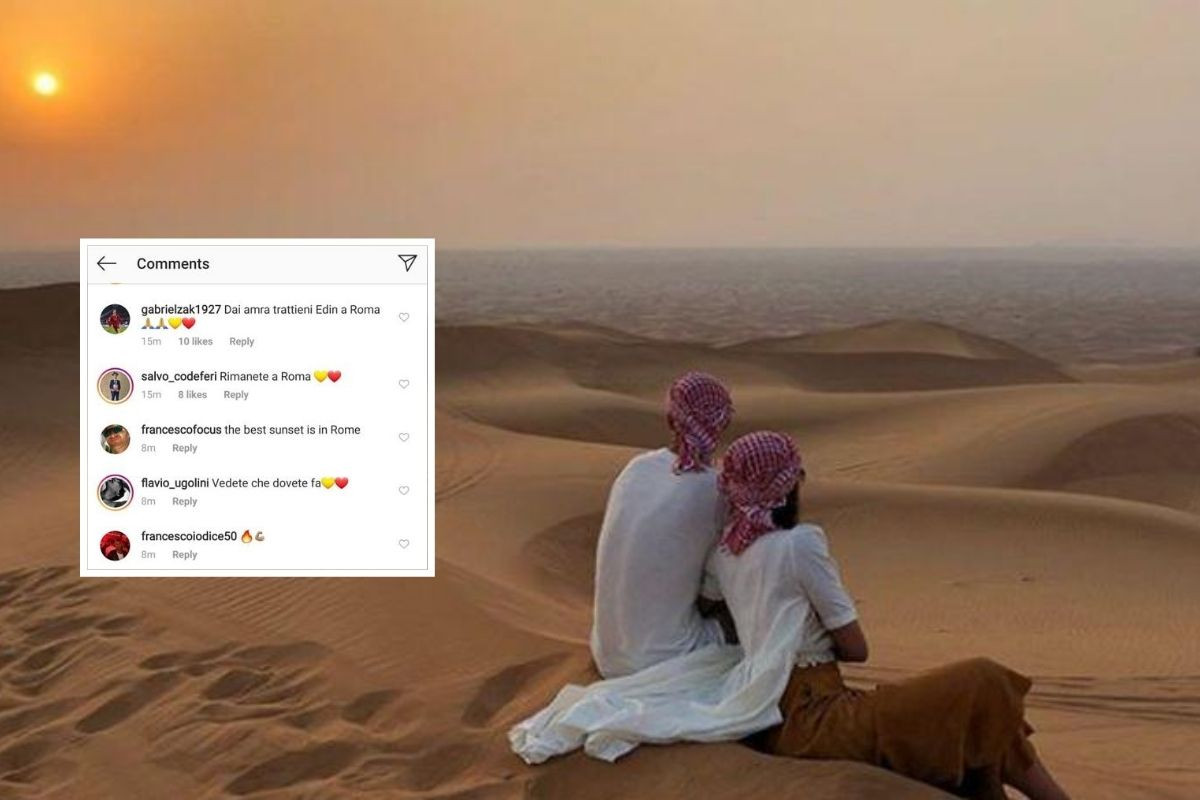 Džekina supruga Amra objavila fotografiju na Instagramu, a onda ih navijači Rome zasuli komentarima Džekina supruga Amra objavila fotografiju na Instagramu, a onda ih navijači Rome zasuli komentarima