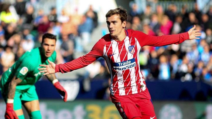 Griezmann u prvoj minuti za pobjedu Atletica u Malagi