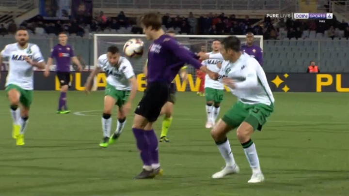 Fiorentina je promašila penal protiv Sassuola, ali je nejasno zašto ga je uopšte i dobila