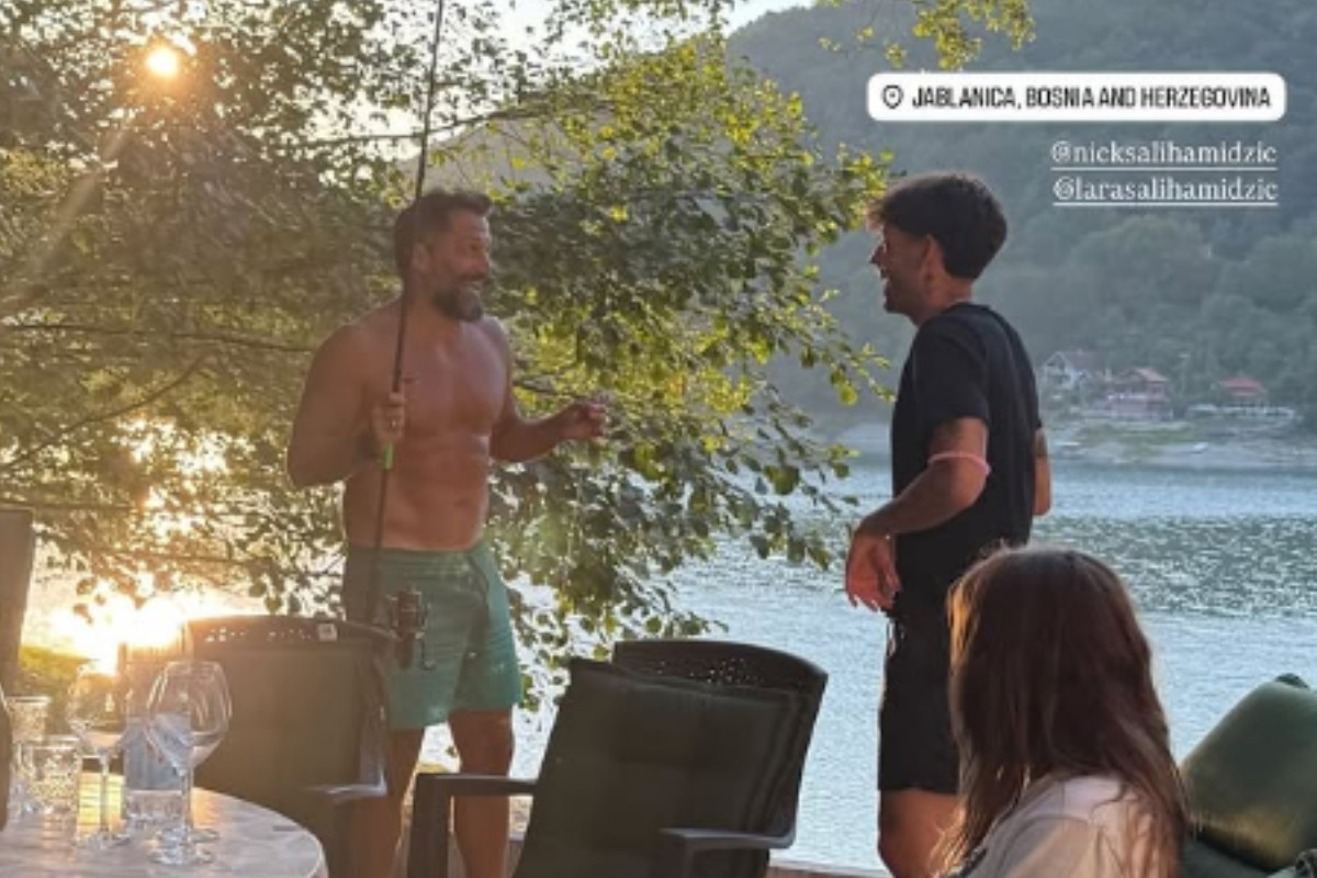 Hasan Salihamidžić uživa na odmoru u Bosni i Hercegovini Hasan Salihamidžić uživa na odmoru u Bosni i Hercegovini