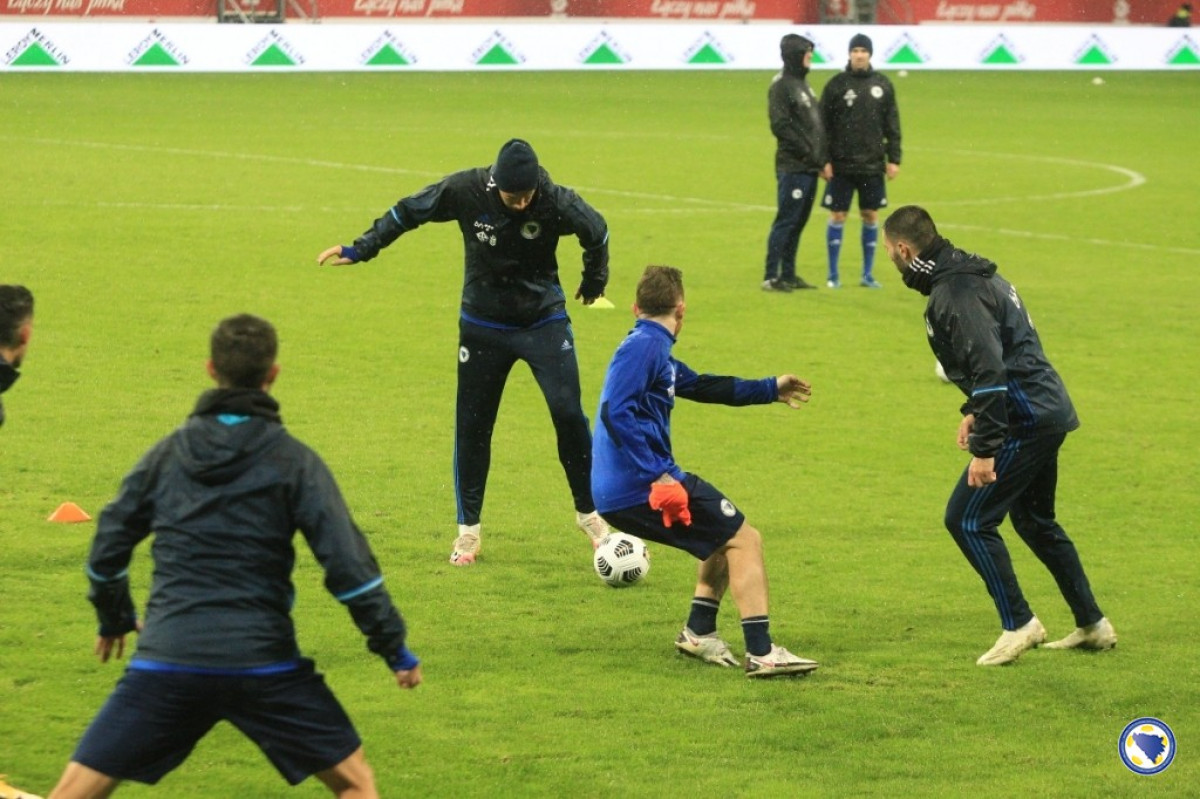 Zmajevi odradili trening na stadionu Miejski u Wroclawu