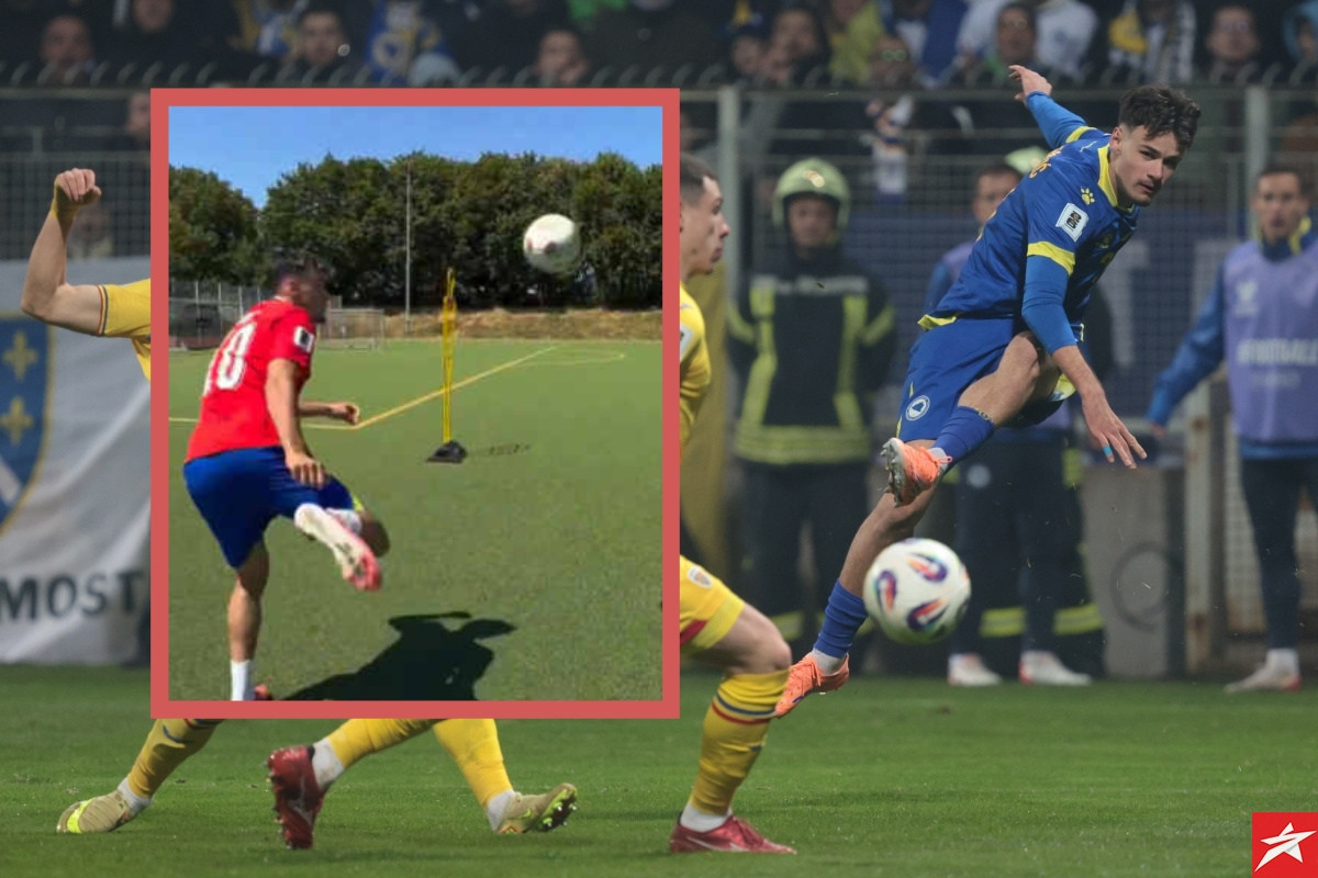 Alajbegović trenirao u dresu rivala BiH!