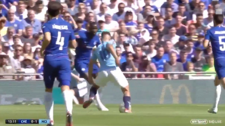 Aguero je uvijek kažnjavao poteze poput Rudigerovog